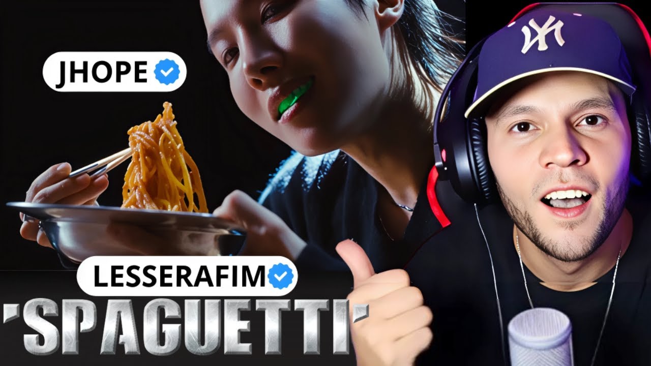 JHOPE & LE SSERAFIM - 'SPAGUETTI' | CEÉLE REACCIÓN