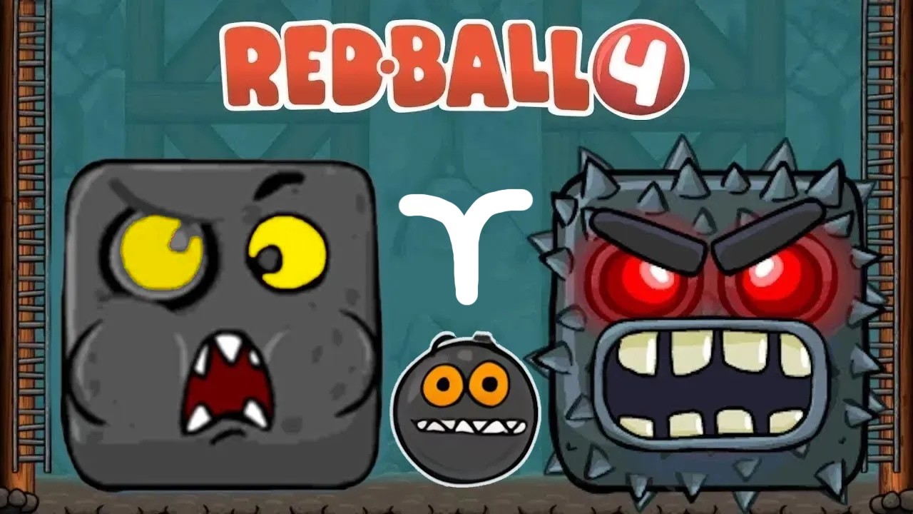 Red Ball 4 - Black Ball Enemy - All Levels - Green Hills - Into the Caves - Gameplay Volume 1 of 4