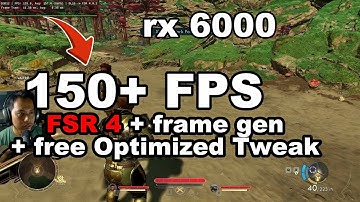 The Outer Worlds 2 FSR 4 Frame Generation RX 6000/7000 series RDNA 2 and Optimized Tweaks | RX 580