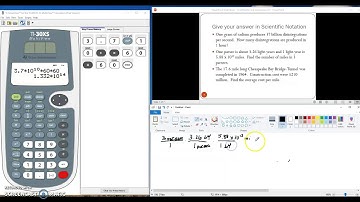 Using Scientific Notation and Dimensional Analysis