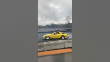 Rx7 drifting spirit peak. Ls swapped by the sound! #rx7 #drift #racing #fun #fyp #car #cars #lsswap