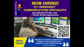 @jeffcom911co is #nowhiring Emergency Communications Specialist,
