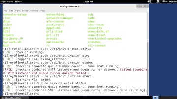 LINUX Security 03 01 Service Management