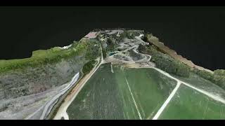 Drone Mapping of a Quarry – WebODM 3D Model
