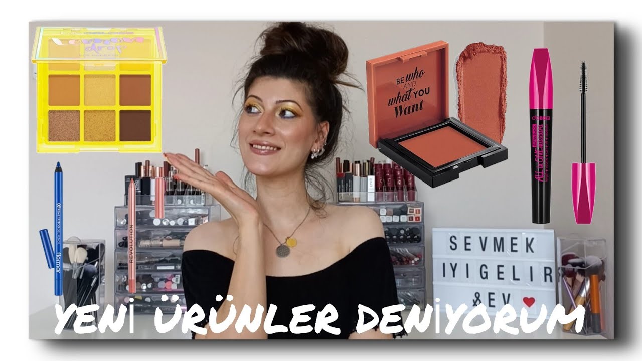 YENİ ÜRÜNLERLE MAKYAJ 💄🎨 L.A COLORS, PASTEL, FLORMAR, REVOLUTION, DEBBY