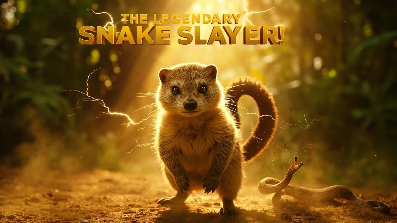 How the Mongoose Beats the Snake! | Nature’s Smartest Fighter Explained for Kids