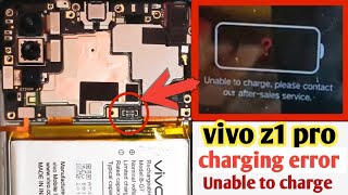 vivo z1 pro charging error problem |vivo z1 unable to charge problem