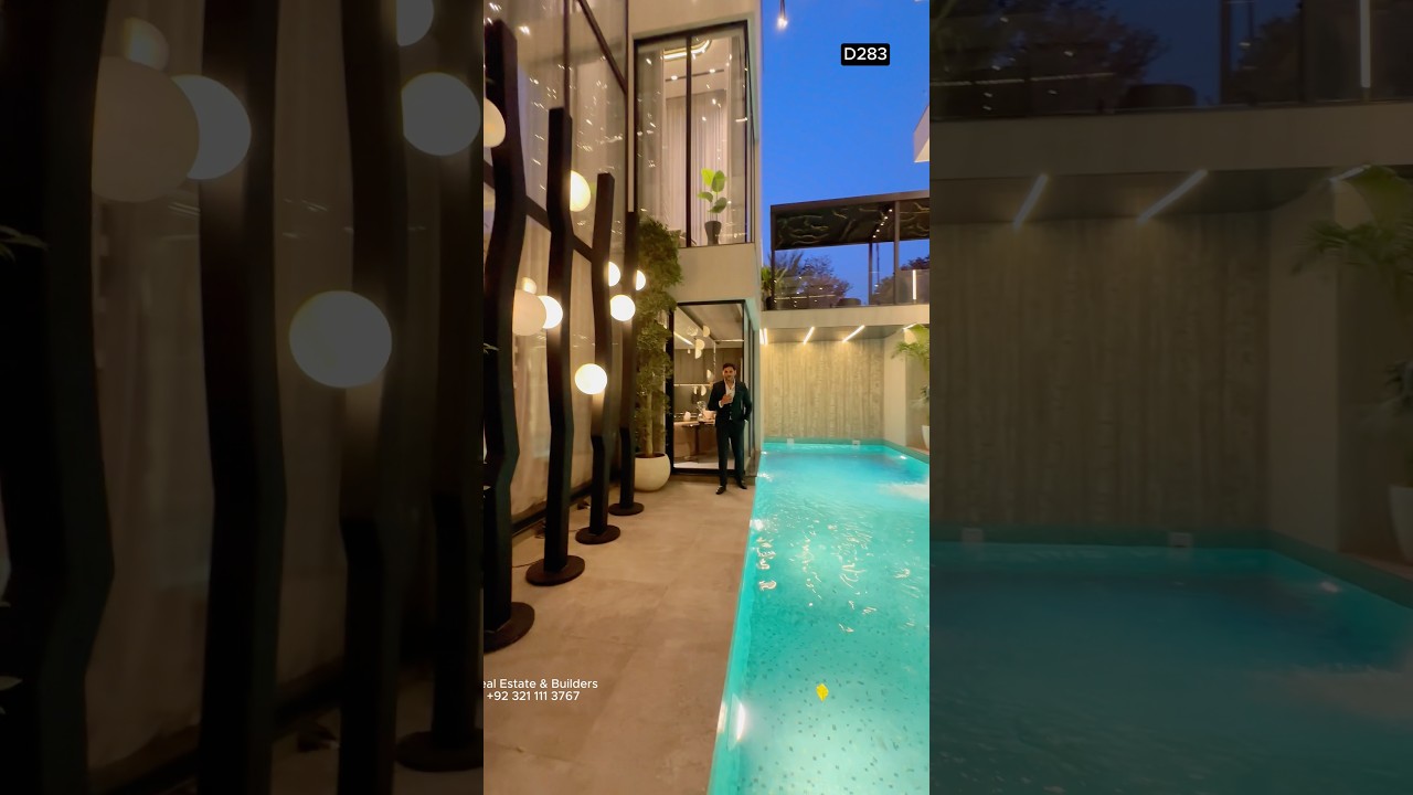 Spectacular 1 Kanal Property in DHA Phase 6 — Basement + Triple-Height Pool