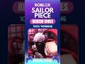 Roblox Sailor Piece Codes | Sailor Piece Redeem Codes #sailorpiece
