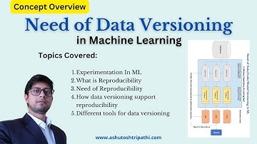 Need of Data Versioning in Machine Learning | #mlops #DataVersion #dataversiondvc #mlops