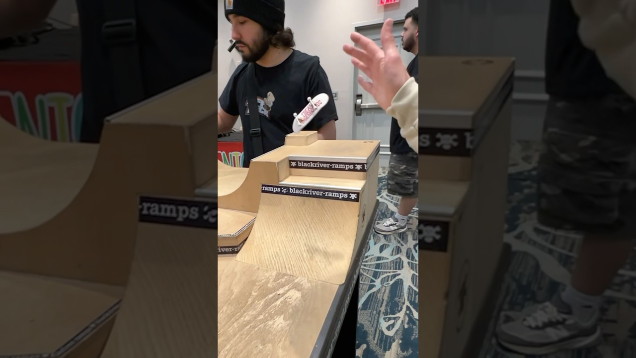 Fingerboard Con 3 Blackriver Ramp Park Gap Ledge Sesh 