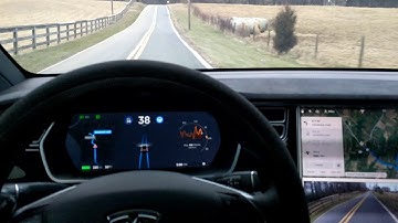 🍑 S Curve | TESLA Self Driving AutoPilot TEST | AP2 2018.48.12.1 | Vid 030