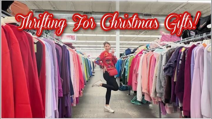 Thrifting for Christmas 🎄 Sustainable Holiday Decor & Gift Ideas! Fun, Unique Thrift Store Finds!