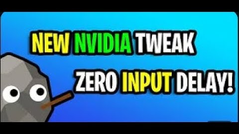 See This New HIDDEN Nvidia Tweak for 0 Input Delay