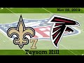 Taysom Hill 2019-11-28 vs Falcons