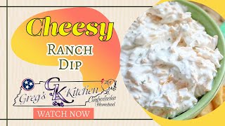 Irresistible Cheesy Ranch Dip: A Game-Changer for Any Party