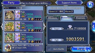 DFFOO Global | Lost Chapter | Gau | Wild Child of the Veldt | Challenge Quest | Chaos