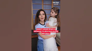 Nancy Ajram Thanked Her Followers On Her Birthday Nancyajram 
