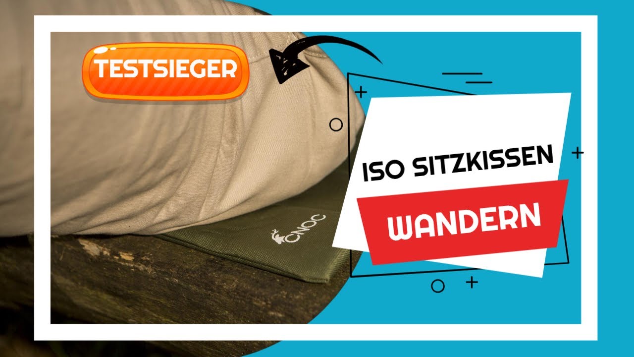 Faltbare Sitzkissen zum Wandern Sitzkissen faltbar Faltkissen