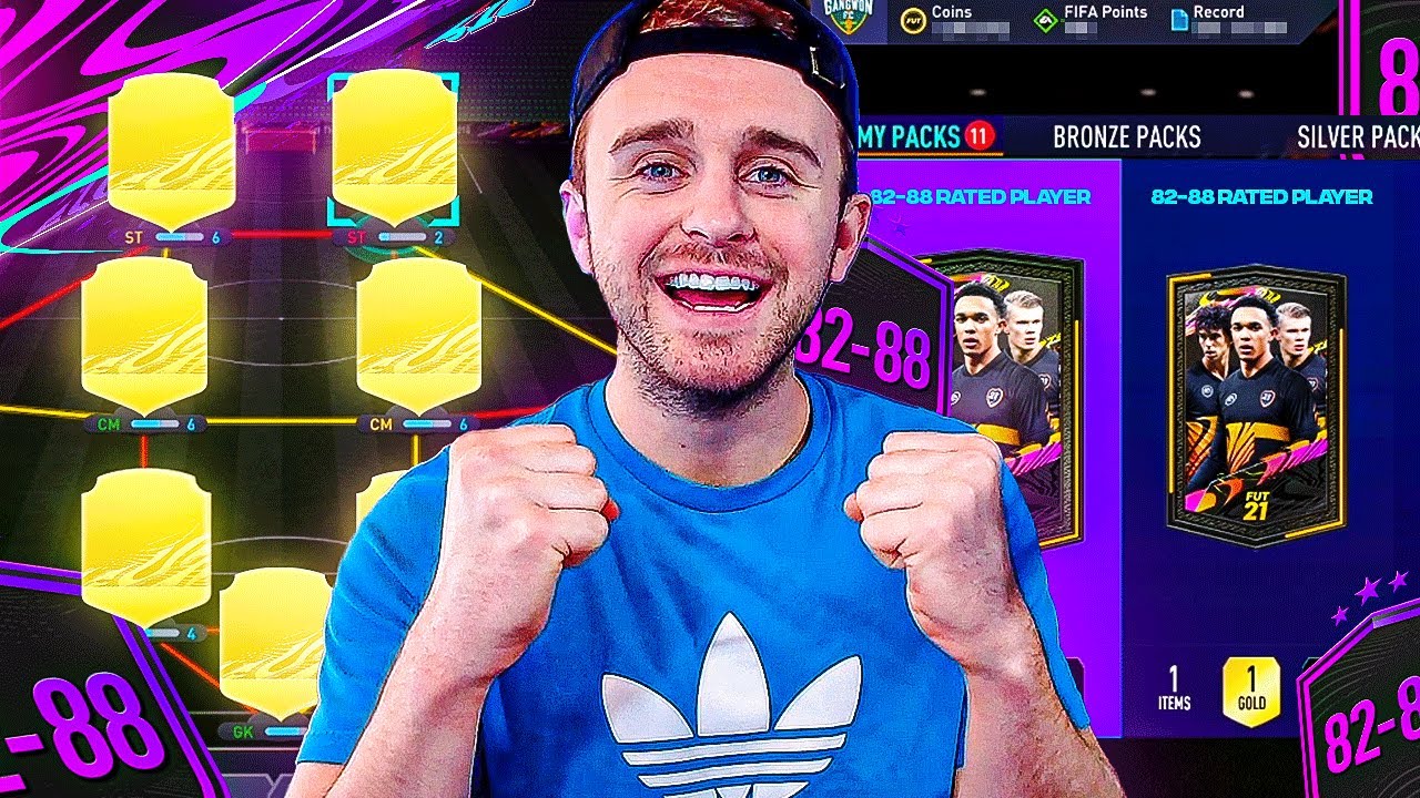 Can 11x 82-88 Packs Win In Division 1 Rivals??? - FIFA 21