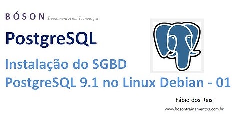 PostgreSQL - Instalação do SGBD no Linux Debian - 01