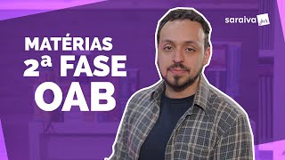 MATÉRIAS DA 2ª FASE DA OAB: qual disciplina escolher? Como estudar?