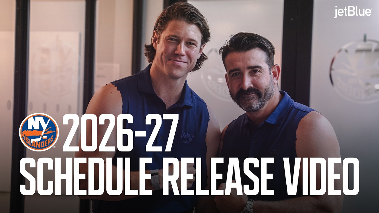 New York Islanders 2026-27 Schedule Release Video
