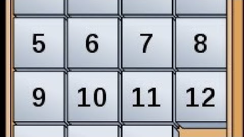 Animated 15 Puzzle