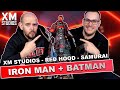 Batman  iron man  on secoue et hop  red hood samurai par xm studios  badassitude 