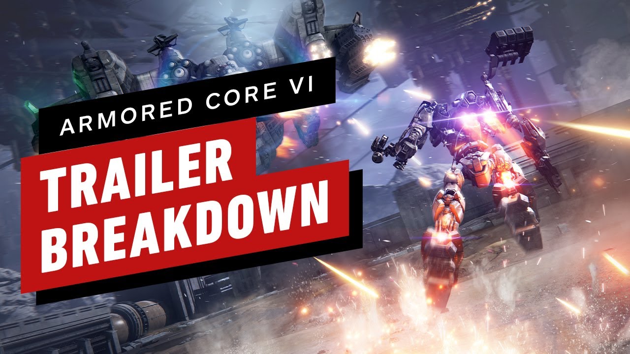 ARMORED CORE VI FIRES OF RUBICON — Gameplay Trailer 