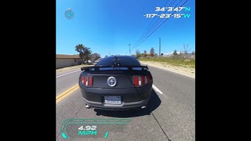 Insta 360 x3 Forza POV Test #mustang #needforspeed #forza