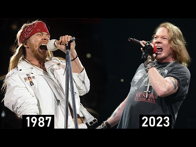 Axl Rose (Guns N' Roses) - Sweet Child O' Mine VOICE EVOLUTION class=