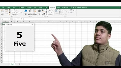How To Make 5 Second CountDown System In Ms Excel Userform Using VBA with Easy and Simple Method.