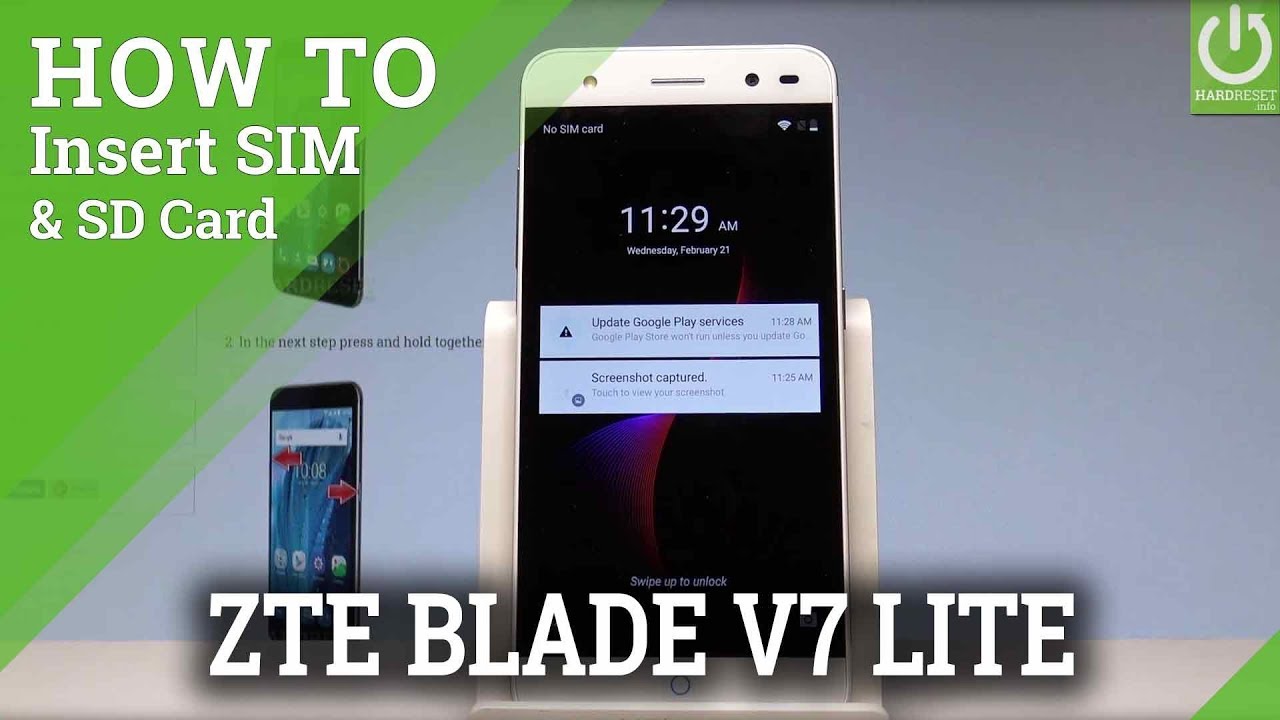 Galaxy zte blade v7 how to insert sim card imei