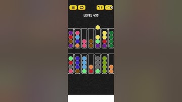 Ball sort puzzle level 433 #ballsortpuzzle