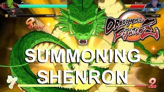 How Summoning Shenron ACTUALLY Works in Dragon Ball FighterZ! Collecting the 7 Dragon Balls