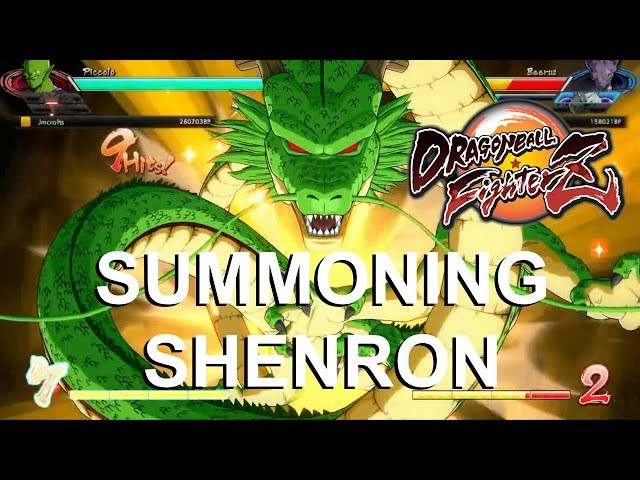 HOW TO SUMMONING SHENRON (7 Dragon Balls) - Dragon Ball FighterZ