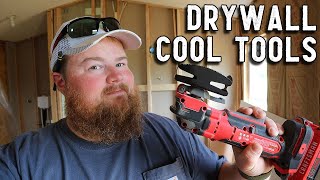 Drywall Install with Made in USA Tools  // Mobile Home Bedroom Renovation