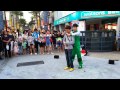 【小綠人】西門町 街頭藝人 小綠人的表演超搞笑