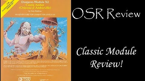 RPG Retro Review: Castle Amber