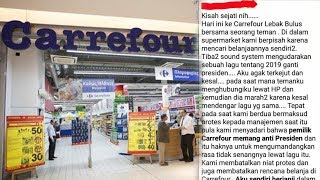 Viral Carrefour Lebak Bulus Putar Lagu 'Ganti Presiden 2019', Trans Retail Angkat Bicara