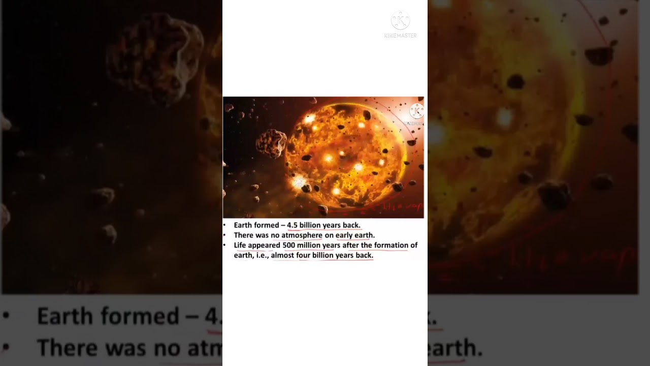 Evolution Big Bang theory Important Point CBSE - YouTube