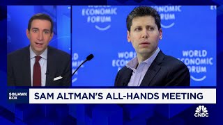 Sam Altman tells OpenAI staff there's no plan for him to receive 'giant equity stake' in company