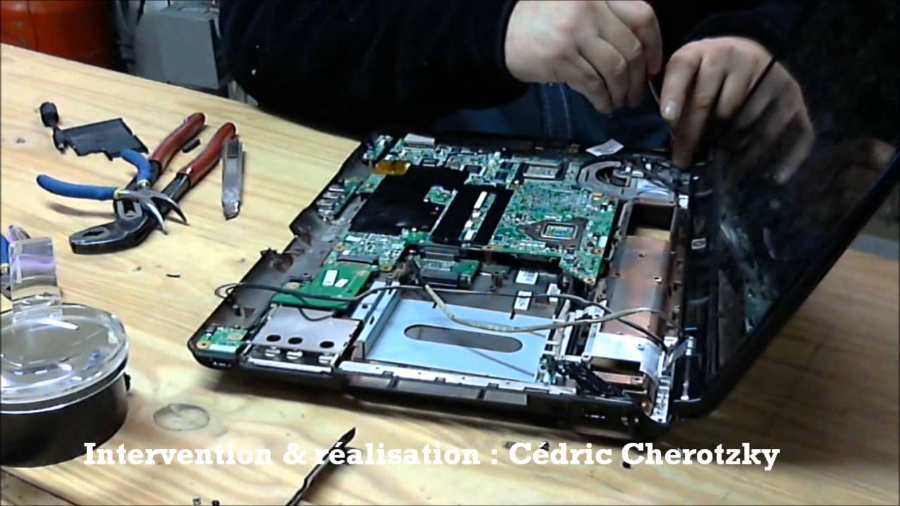 comment reparer tht pc portable