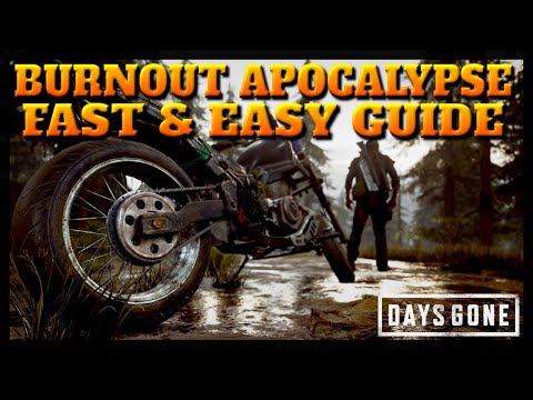 Days Gone Burnout Apocalypse Trophy Guide (Fast u0026 Easy Method)