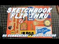 Sketchbook flip thru