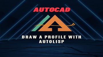 How to Draw Road Profile Or Pipeline Profile in AutoCAD Using AutoLisp  Command In Urdu/Hindi 2023
