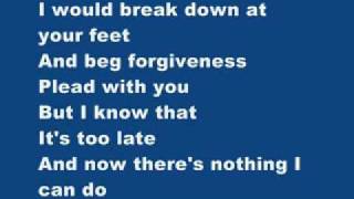 The Cure Boys Don't Cry Karaoke chords