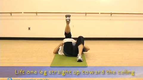 BruinStretch - Static Lying Hamstring, UCLA