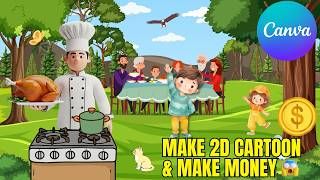 How to Create Cartoon Animation in Canva 2026 (Step-by-Step} | Canva Tutorial